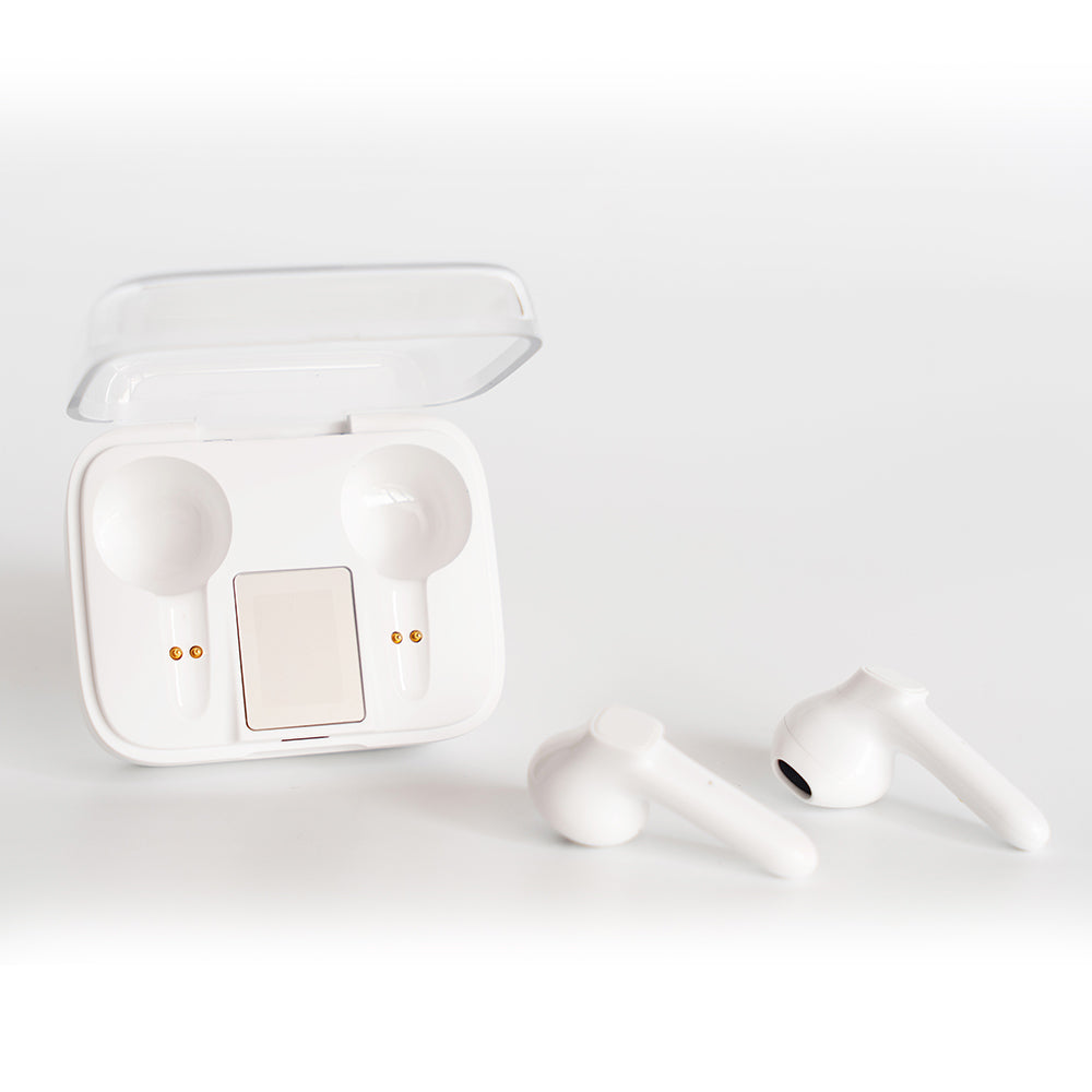 J60 TWS Wireless Bluetooth Earbuds Touch Control In-ear Earphone with LED Battery Display J60 TWS Wireless Bluetooth Earbuds Touch Control In-ear Earphone with LED Battery Display